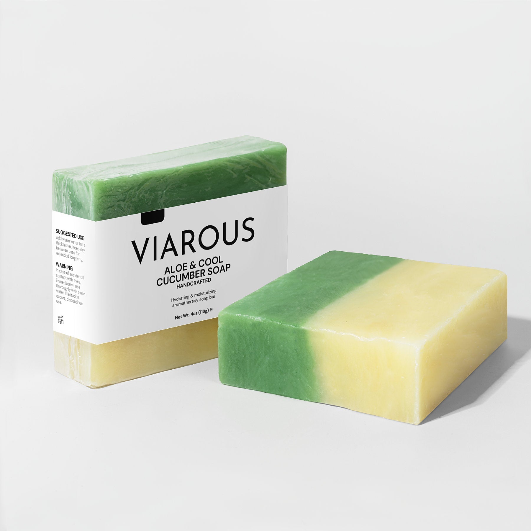 Aloe & Cool Cucumber Soap - ViarousViarousViarous